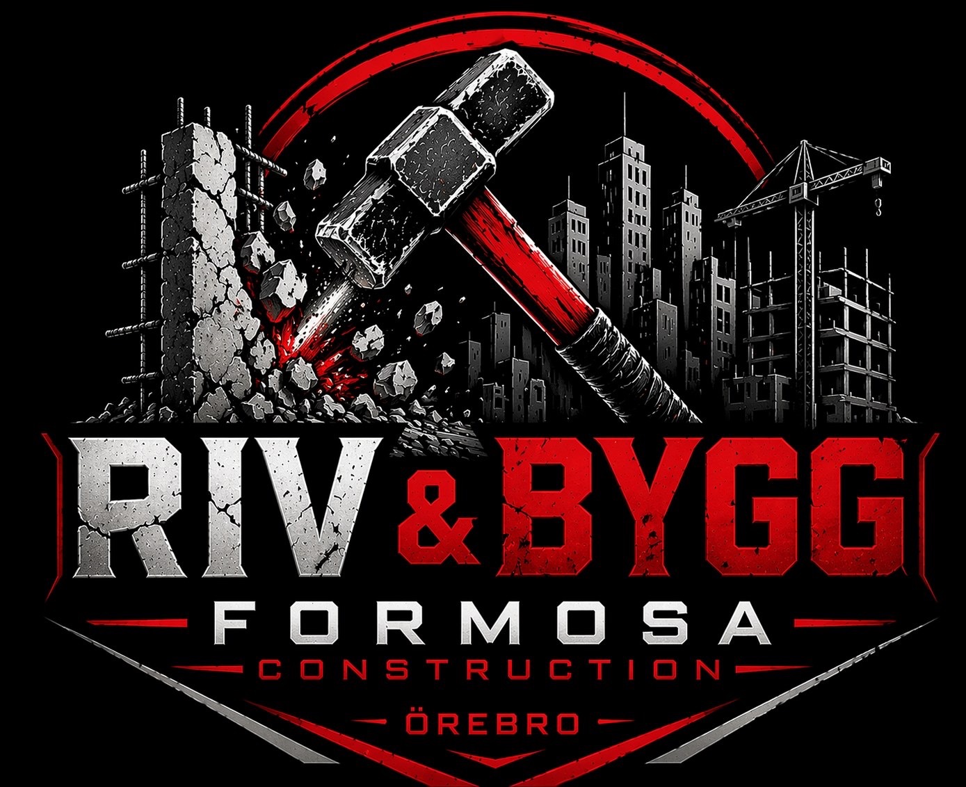 Formosa Riv & Bygg logotyp – bemanning för riv- och byggprojekt